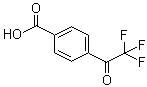 结构式 CAS# 58808-59-6, 4-(2,2,2-三氟乙酰基)苯甲酸