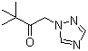 3,3-Dimethyl-1-(1H-1,2,4-triazol-1-yl)butan-2-one molecular structure (CAS 58905-32-1)