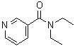 structure of CAS# 59-26-7, Nicethamide;Nicotinic acid diethylamide; Nikardin; Niketamide; Niketamine; Nikethamide; Niketharol; Nikethyl; Nikorin; Niquetamide; Percoral; Pyricardyl; Pyridine-3-carboxydiethylamide; Pyridine-3-carboxylic acid diethylamide; Reformin; Rehormin; Salvacard; Sancora; Solyacord; Stimulin; Ventramine