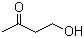 structure of CAS# 590-90-9, 4-Hydroxy-2-butanone;2-Hydroxyethyl methyl ketone