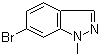 结构式 CAS# 590417-94-0, 6-溴-1-甲基吲唑