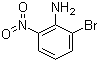 结构式 CAS# 59255-95-7, 2-溴-6-硝基苯胺