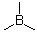 structure of CAS# 593-90-8, Trimethylboron;Trimethylborane