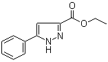 结构式 CAS# 5932-30-9, 5-苯基-1H-吡唑-3-羧酸乙酯