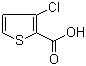 结构式 CAS# 59337-89-2, 3-氯噻吩-2-羧酸