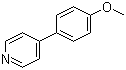 结构式 CAS# 5938-16-9, 4-(4-甲氧基苯基)吡啶