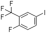 结构式 CAS# 59382-39-7, 2-氟-5-碘三氟甲苯