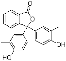 o-Cresolphthalein molecular structure (CAS 596-27-0)