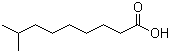 structure of CAS# 5963-14-4, 8-Methylnonanoic acid