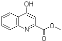 structure of CAS# 5965-59-3, Methyl 4-hydroxy-2-quinolinecarboxylate;Methyl 4-hydroxyquinaldinate; Methyl kynurenate