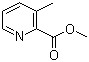 结构式 CAS# 59718-84-2, 3-甲基吡啶-2-甲酸甲酯