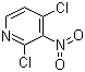 2,4-Dichloro-3-nitropyridine molecular structure (CAS 5975-12-2)