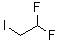 structure of CAS# 598-39-0, 1,1-Difluoro-2-iodoethane;1-Iodo-2,2-difluoroethane; 2,2-Difluoroethyl iodide