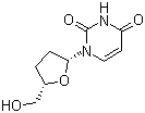 结构式 CAS# 5983-09-5, 2',3'-二脱氧尿苷