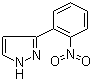 结构式 CAS# 59844-05-2, 3-(2-硝基苯基)-1H-吡唑