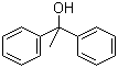 structure of CAS# 599-67-7, 1,1-Diphenylethanol;alpha-Methylbenzhydrol; Methyl diphenyl carbinol