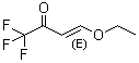 结构式 CAS# 59938-06-6, (3E)-4-乙氧基-1,1,1-三氟-3-丁烯-2-酮