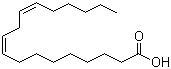 Linoleic acid molecular structure (CAS 60-33-3)