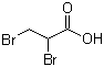 结构式 CAS# 600-05-5, 2,3-二溴丙酸