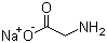 Glycine sodium salt molecular structure (CAS 6000-44-8)