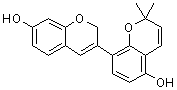 Glabrene molecular structure (CAS 60008-03-9)
