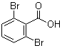 结构式 CAS# 601-84-3, 2,6-二溴苯甲酸