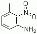 结构式 CAS# 601-87-6, 3-甲基-2-硝基苯胺