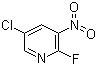 结构式 CAS# 60186-16-5, 5-氯-2-氟-3-硝基吡啶