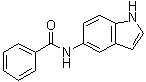 structure of CAS# 6019-39-2, N-1H-Indol-5-ylbenzamide;N-(1H-Indol-5-yl)benzamide; OAC 2