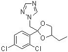 structure of CAS# 60207-93-4, Etaconazole