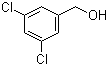 structure of CAS# 60211-57-6, 3,5-Dichlorobenzyl alcohol;(3,5-Dichlorophenyl)methanol; 3,5-dichlorobenzenemethanol