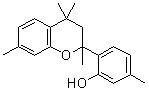 structure of CAS# 6022-36-2, 2'-Hydroxy-2,4,4,7,4'-pentamethylflavan;2-(2-Hydroxy-4-methylphenyl)-2,4,4,7-tetramethylchroman; IN 531; Inulavosin; NSC 44176
