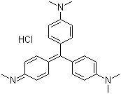 结构式 CAS# 603-47-4, 甲基紫罗兰; 结晶紫