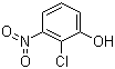 structure of CAS# 603-84-9, 2-Chloro-3-nitrophenol