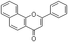 structure of CAS# 604-59-1, 7,8-Benzoflavone;alpha-Naphthoflavone