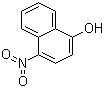 structure of CAS# 605-62-9, 4-Nitro-1-naphthol