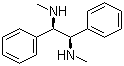 结构式 CAS# 60508-97-6, (1R,2R)-N,N'-二甲基-1,2-二苯基-1,2-乙二胺