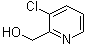 结构式 CAS# 60588-81-0, 3-氯-2-吡啶甲醇
