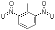 structure of CAS# 606-20-2, 2,6-Dinitrotoluene;1,3-Dinitro 2-methyl benzene
