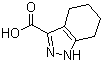 structure of CAS# 6076-13-7, 4,5,6,7-Tetrahydro-1H-indazole-3-carboxylic acid
