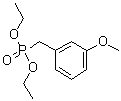结构式 CAS# 60815-18-1, (3-甲氧基苄基)膦酸二乙酯