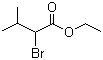 结构式 CAS# 609-12-1, 2-溴代异戊酸乙酯