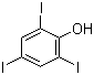 结构式 CAS# 609-23-4, 2,4,6-三碘苯酚