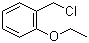 结构式 CAS# 60906-78-7, 2-乙氧基苄氯; 1-(氯甲基)-2-乙氧基苯