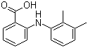 structure of CAS# 61-68-7, Mefenamic acid ;2-[(2,3-Dimethylphenyl)amino]benzoic acid; N-(2,3-Xylyl)anthranilic acid