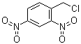 structure of CAS# 610-57-1, 2,4-Dinitrobenzyl chloride;o,p-Dinitrobenzyl chloride