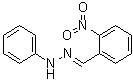 structure of CAS# 610-64-0, 2-Nitrobenzaldehyde phenylhydrazone;NSC 64715; o-Nitrobenzaldehyde phenylhydrazone