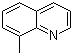 结构式 CAS# 611-32-5, 8-甲基喹啉