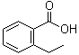structure of CAS# 612-19-1, 2-Ethylbenzoic acid