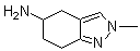 structure of CAS# 612820-69-6, 4,5,6,7-Tetrahydro-2-methyl-2H-indazol-5-amine